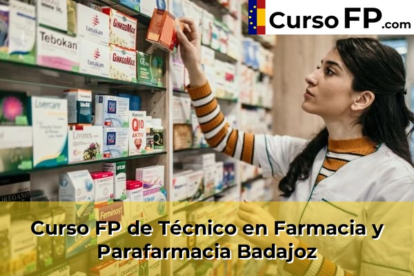 Curso FP de Técnico en Farmacia y Parafarmacia en la provincia de Alicante 120 Curso FP de Técnico en Farmacia y Parafarmacia en la provincia de Badajoz