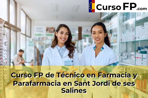 Curso FP de Técnico en Farmacia y Parafarmacia en Es Pil.larí 76 Curso FP de Técnico en Farmacia y Parafarmacia en Sant Jordi