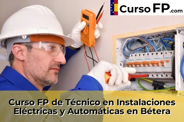 Curso FP de Técnico en Instalaciones Eléctricas y Automáticas en Daimús 76 Curso FP de Técnico en Instalaciones Eléctricas y Automáticas en Bétera
