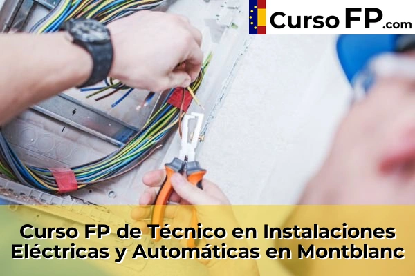 Curso FP de Técnico en Instalaciones Eléctricas y Automáticas en Ginestar 48 Curso FP de Técnico en Instalaciones Eléctricas y Automáticas en Montblanc