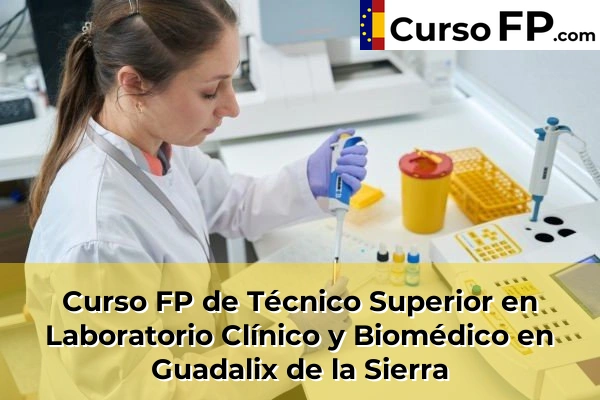 Curso FP de Técnico Superior en Laboratorio Clínico y Biomédico en Algete 71 Curso FP de Técnico Superior en Laboratorio Clínico y Biomédico en Guadalix de la Sierra