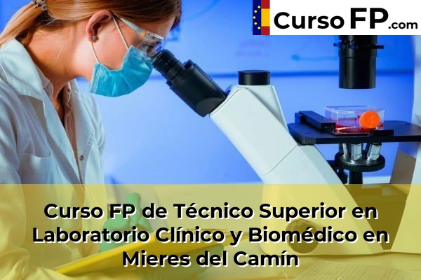 Curso FP de Técnico Superior en Laboratorio Clínico y Biomédico en la provincia de Asturias 23 Curso FP de Técnico Superior en Laboratorio Clínico y Biomédico en Mieres del Camín