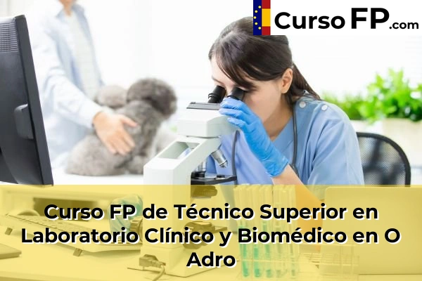 Curso FP de Técnico Superior en Laboratorio Clínico y Biomédico en O Adro