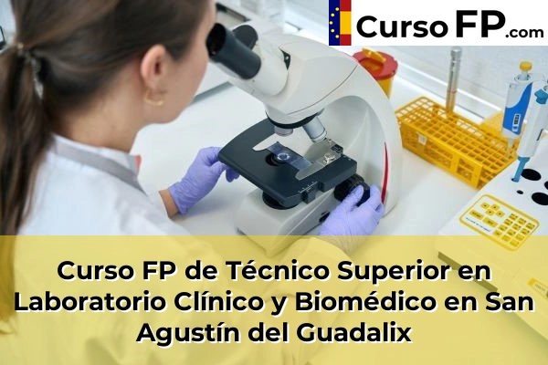 Curso FP de Técnico Superior en Laboratorio Clínico y Biomédico en Algete 100 Curso FP de Técnico Superior en Laboratorio Clínico y Biomédico en San Agustín del Guadalix