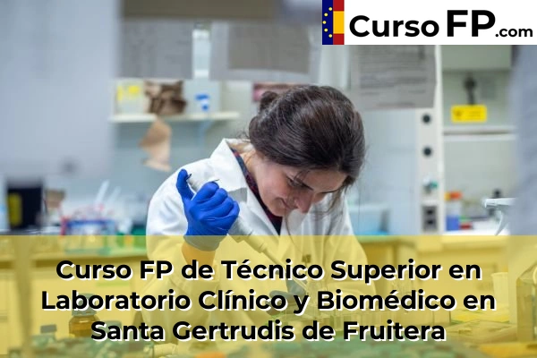 Curso FP de Técnico Superior en Laboratorio Clínico y Biomédico en Son Servera 81 Curso FP de Técnico Superior en Laboratorio Clínico y Biomédico en Santa Gertrudis de Fruitera