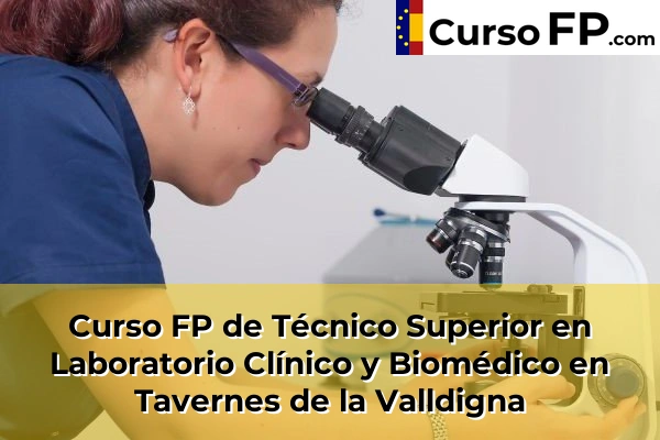 Curso FP de Técnico Superior en Laboratorio Clínico y Biomédico en Benirredrà 205 Curso FP de Técnico Superior en Laboratorio Clínico y Biomédico en Tavernes de la Valldigna