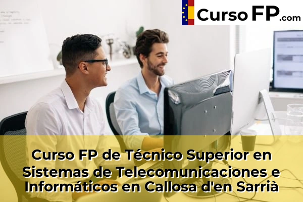 Curso FP de Técnico Superior en Sistemas de Telecomunicaciones e Informáticos en Callosa d'en Sarrià