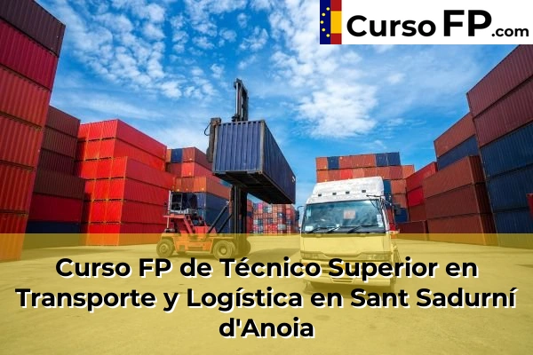 Curso FP de Técnico Superior en Transporte y Logística en la provincia de Barcelona 108 Curso FP de Técnico Superior en Transporte y Logística en Sant Sadurní d'Anoia